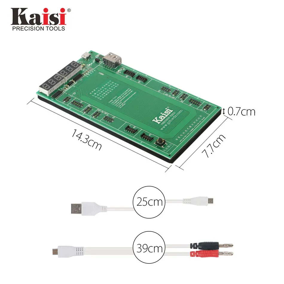 

K9201 Professional Battery Activation Charging Board with Power Cable Repair Tools Kit for iPhone 5 5S 6 6S 7 7 Plus