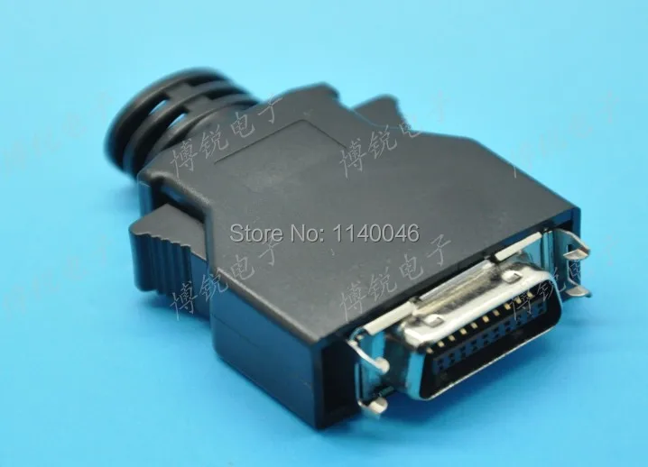 SCSIconnectorMDRconnectormaleMRJ2CN1snap20PINservoconnector