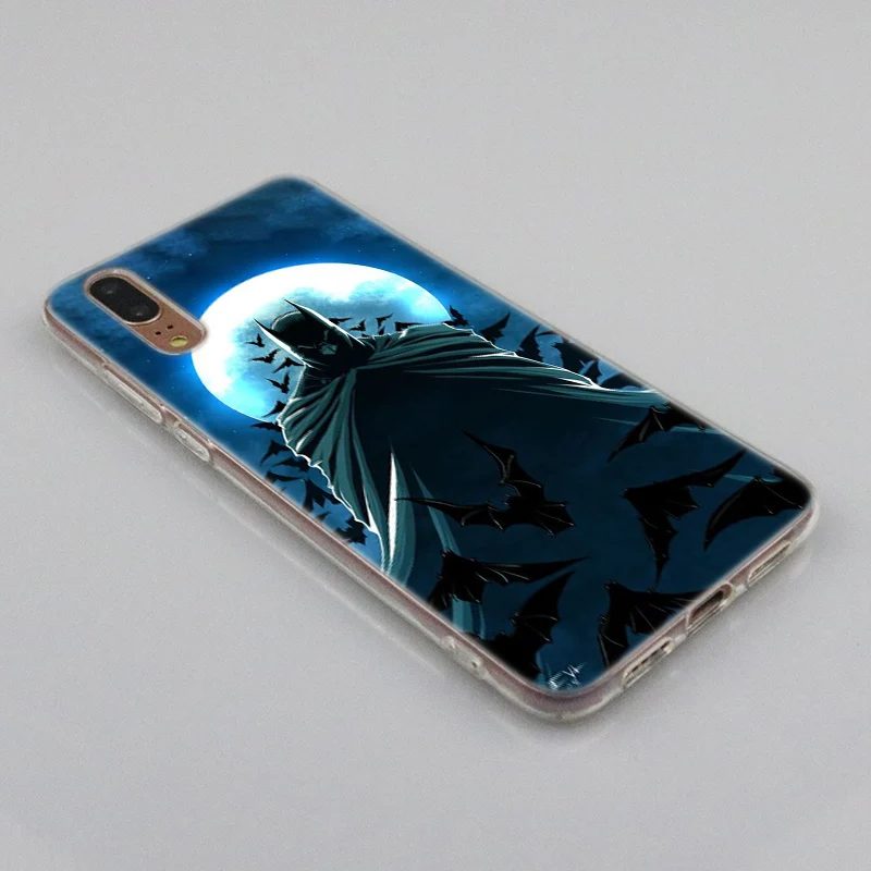 Популярный Бэтмен мягкий силиконовый чехол для Huawei P30 P20 P10 P9 P8 Lite 2017 Pro Mini P Smart 2019 Plus