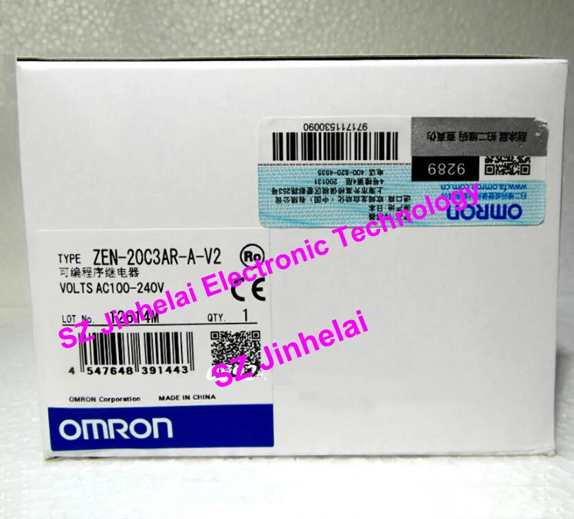 

ZEN-20C3AR-A-V2 New and original OMRON Programmable relay
