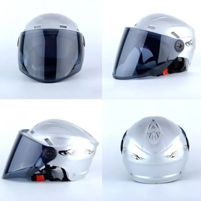 Hot Motorcycle Helmet Unisex Men Women Electric Battery Helmet Summer Riding Safety Helmets JLD