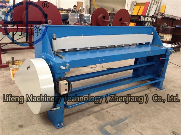 lifeng electric shearing machine metal sheet power cutter sheet metal sheet cutter machine