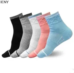 IENY новые женские носки сетчатые дышащие спортивные носки для занятий на открытом воздухе женские носки