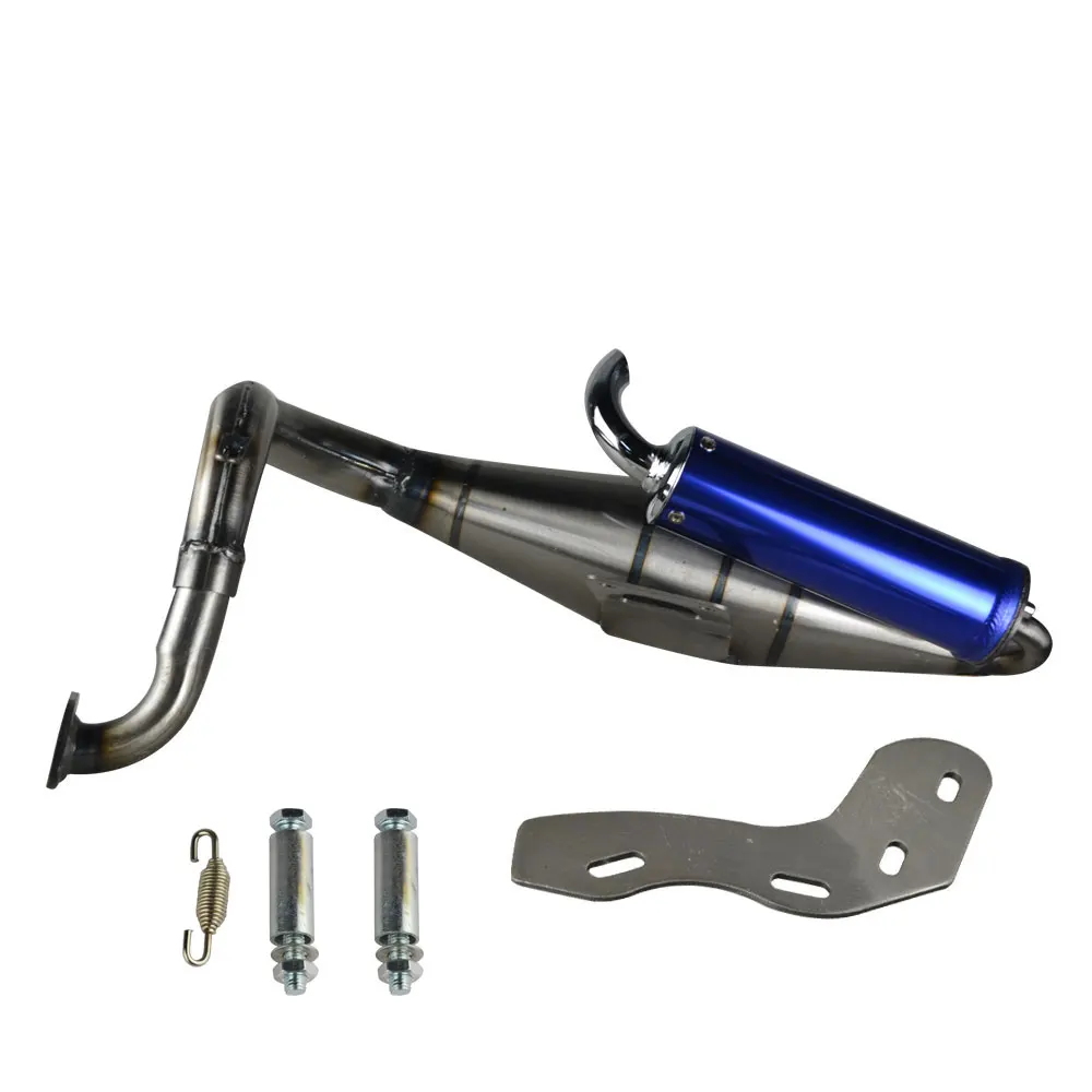 Brand new High Performance Exhaust Muffer with Expansion Chamber and removable Silencer For Honda Dio Elite SYM 50 DIO50