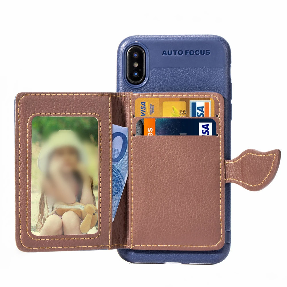 VNSTRIP кожаный чехол в стиле ретро с отделениями для карт iPhone 6 7 8 Plus откидной Чехол