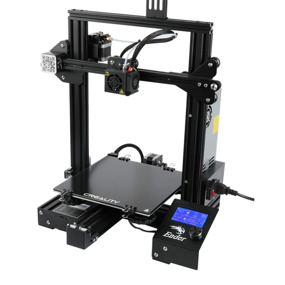 Ender-3/ender-3pro/CR-10s/CR-10 плита из закаленного стекла для 3D-принтера, платформа с подогревом, стеклянная пластина 235x235x3 м