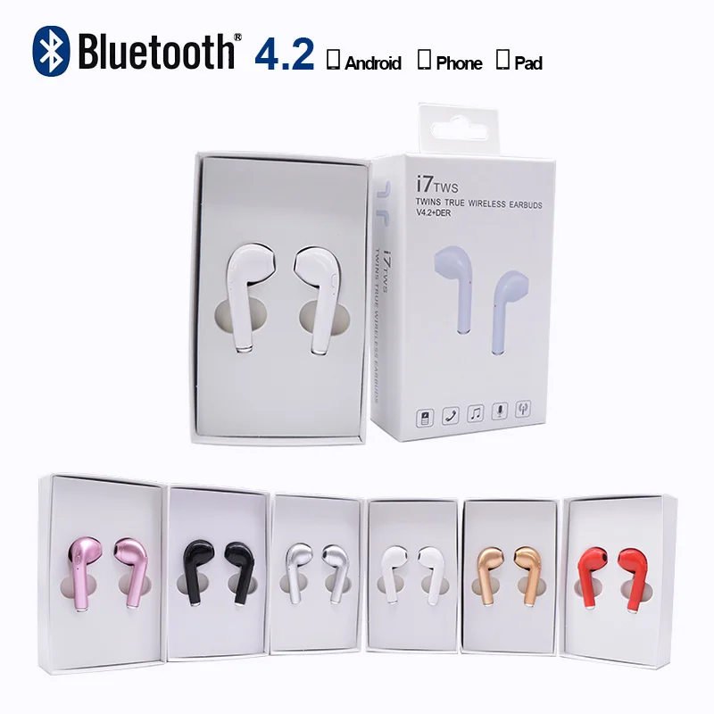 YanLang беспроводные наушники Bluetooth гарнитура I7 TWS невидимые музыкальные вкладыши с