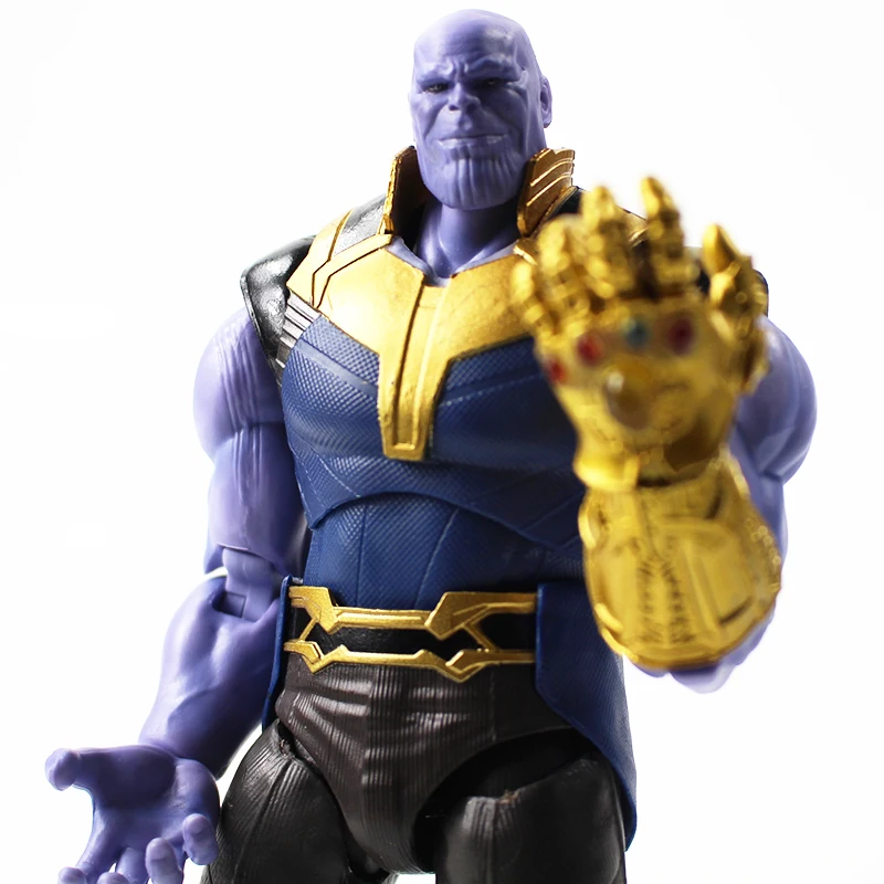 18 см Marvel Мстители Бесконечность войны танос супергерой фигурка ПВХ