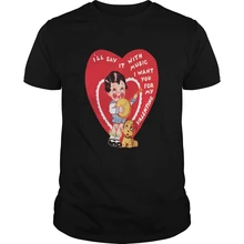 Мужская футболка с коротким рукавом в стиле ретро valentines daycool женская футболка с одним вырезом