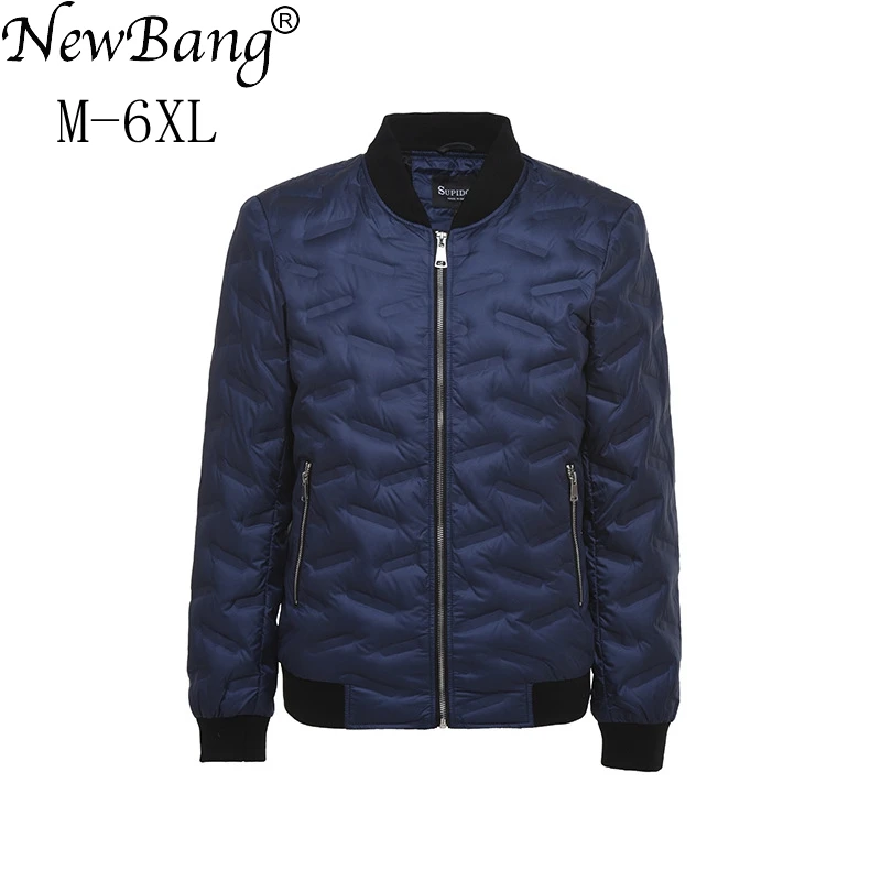 NewBang бренд плюс 6XL 5XL мужская пуховая куртка ультра легкий пуховик Мужская зимняя