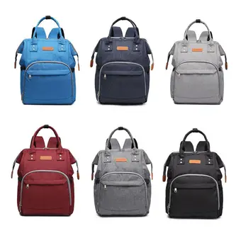

New Mummy Backpack Zipper Large Capacity Travel Maternity Bag Diaper Baby Bag Multifunctional Nursing Bag Backpack Baby Care