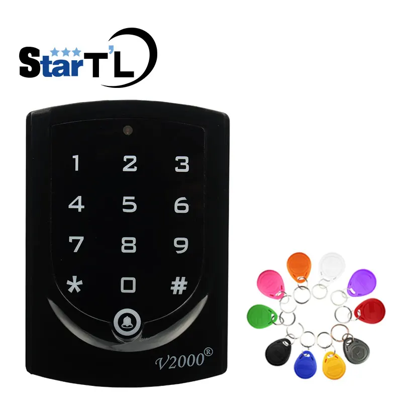 RFID Контроль доступа Высокая безопасность RFID Бесконтактный замок двери Система контроля доступа 16000 пользователя