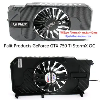 

New Original Graphics Video card fan for Palit GTX750Ti StormX OC FD9015H12S DC12V 0.40A 2 Lines