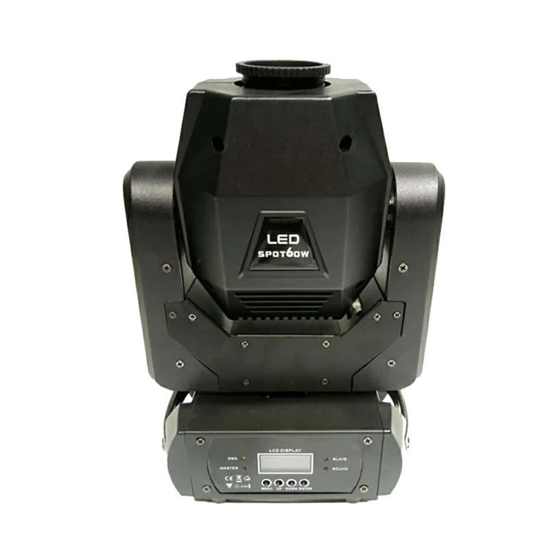 

New invented bright china 60W led dmx 11 gobos effect with 3 prism rotate gobo moving head light stage dj mini 60W moving heads