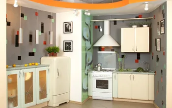 

Small lacquer kitchen cabinet