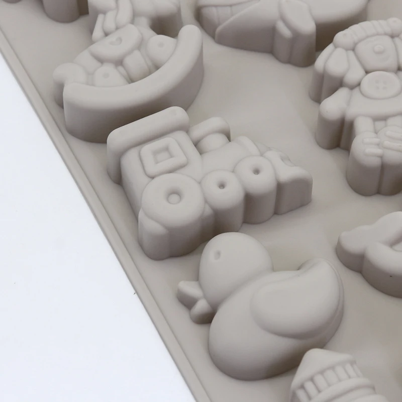 FILBAKE силиконовая форма 15 даже игрушка для украшения тортов инструменты ручной