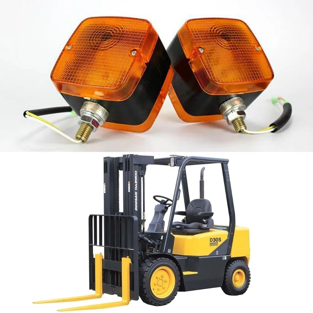 

1Pair Yellow Turning Signal Lamp Bulb Turn Light Side Lamp for 24V Truck Trailer Caravan