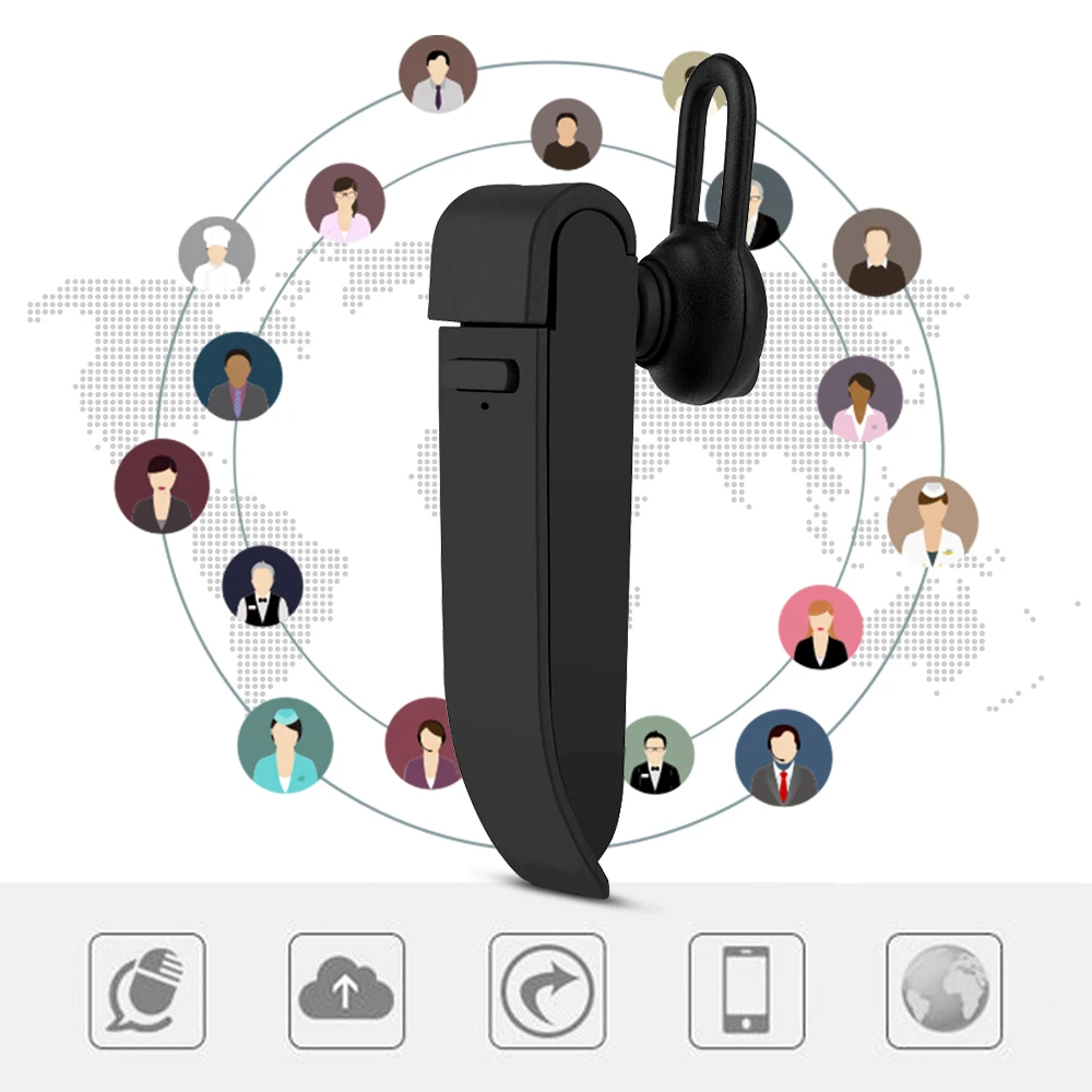 

Portable Intelligent Smart Voice Translator Bluetooth Multi-Language Instant Language Translator Travel Business Translation
