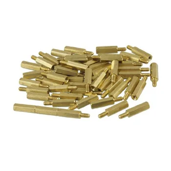 

LNHF 50 Pcs Screw PCB Stand-off Spacer Hex M3 Male x M3 Female 15mm Length