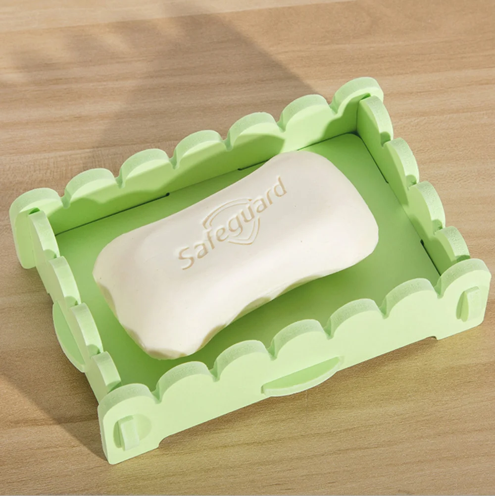 Большой оригинальная мыльница DIY мыло ручной работы в коробке экологически чистые безвкусно мыло коробка сплошной цвет простой lo1031749