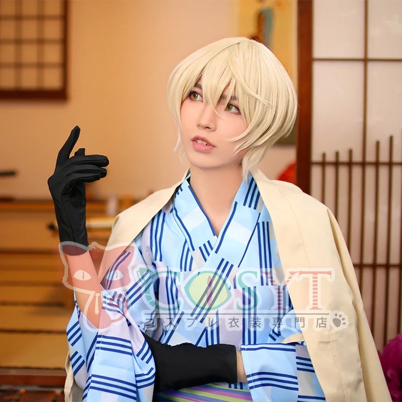 Touken Ranbu x Oedo Onsen Higekiri Yukata, Costume Cosplay, toutes les tailles faites