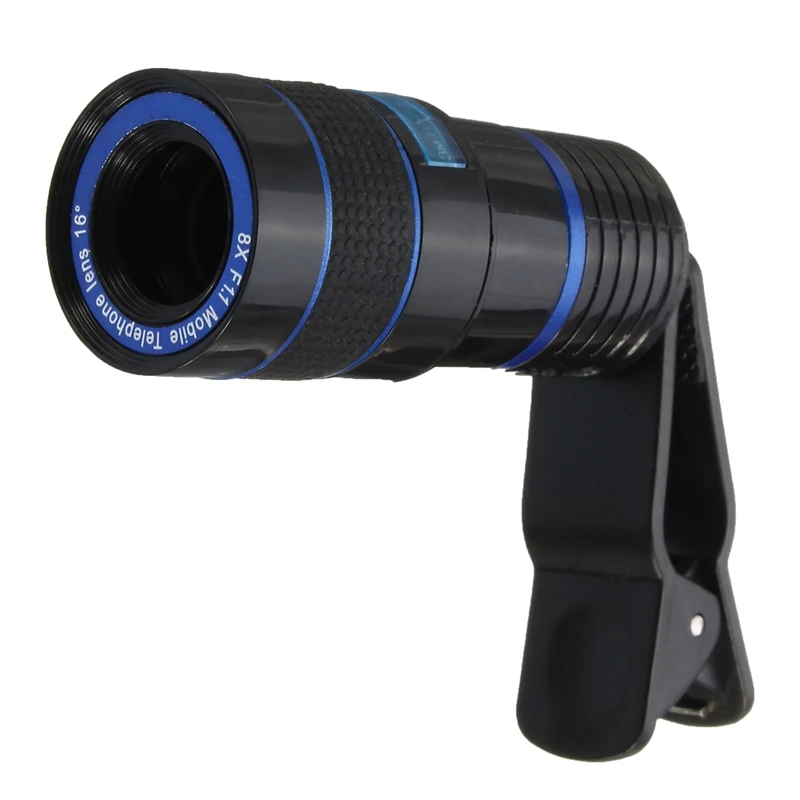 Universal 8X Zoom Optical Mobile Phone Lens Telescope