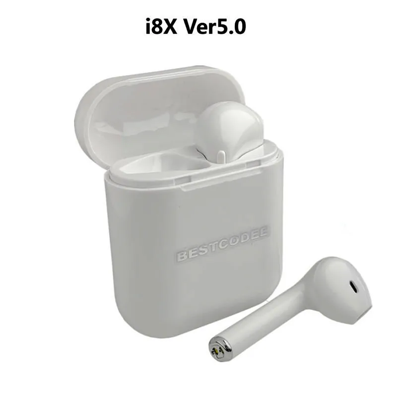 

i8x tws 5.0 auto pair powerful wireless earphone with mic stereo earphone universal earphone