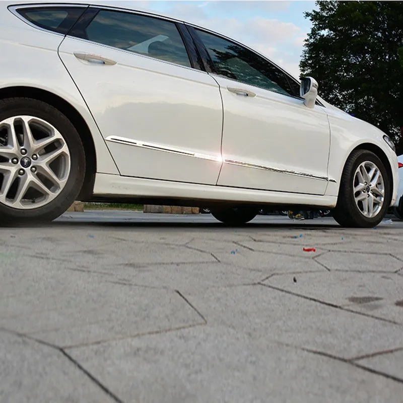 Молдинг на боковые двери для Ford Mondeo/Fusion MK4 2013 молдинг полосы литья 2014 2015 6 шт.