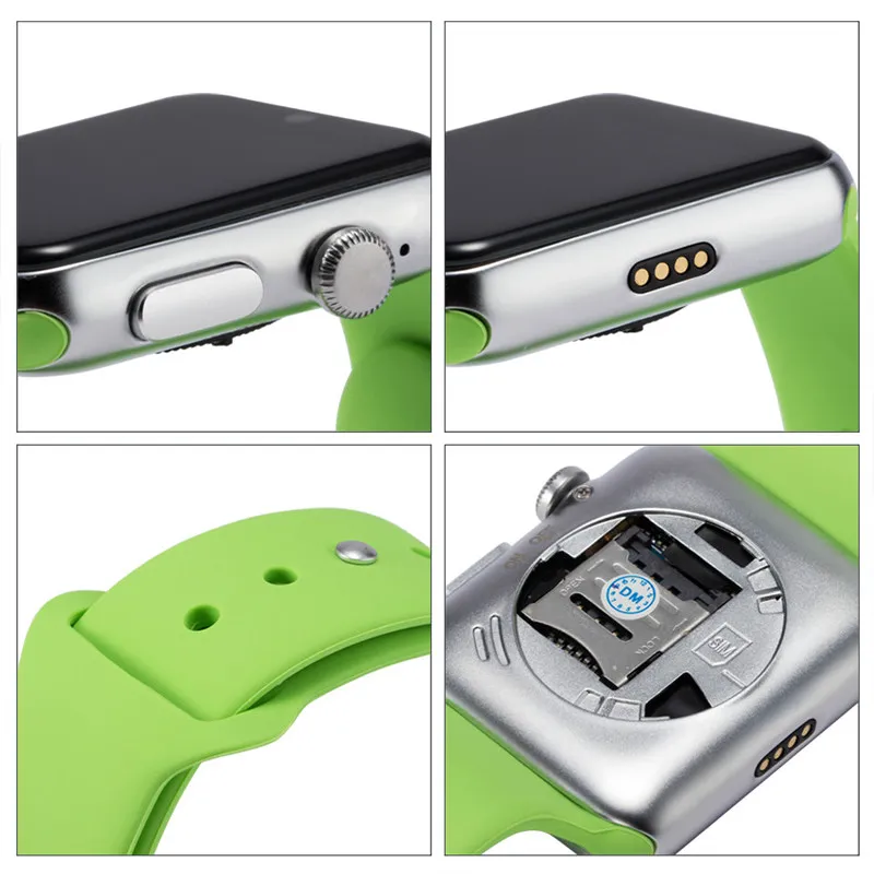 Bluetooth Smart Watch iwo 1:1 SmartWatch PK iwo 5 iwo 6 Support SIM Card Wearable Device for iOS Android With earphone gift