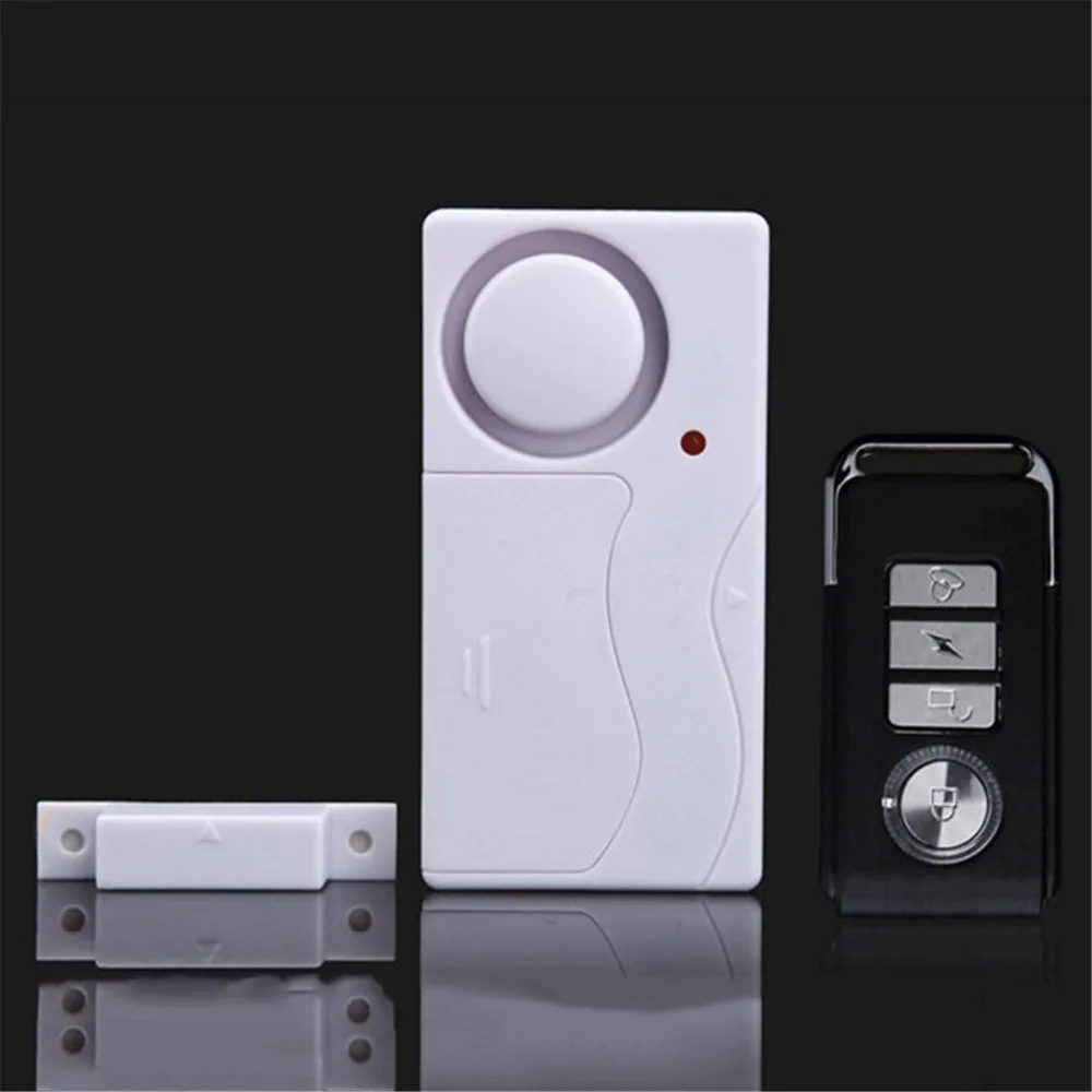 

Wireless Remote Control Door Sensor Alarm Door Window Detector Sensor Burglar Alarm Security Alarm System Home Protection Kit