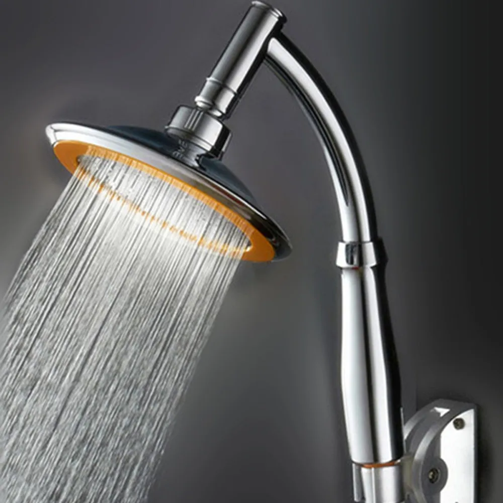 

Stainless Steel Adjustable High Pressure Round Rainfal Sprayerl Top Bathroom Shower Head Simple Fashion durable practical 20
