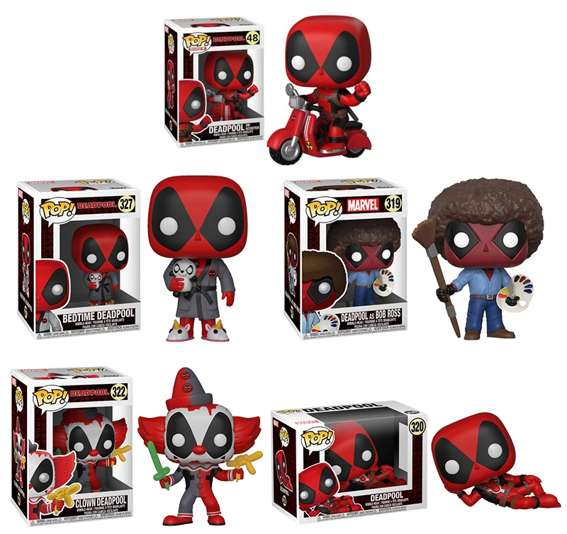 Funko POP DEADPOOL BEDTIME DEADPOOL PVC Action Figure Collectible Model