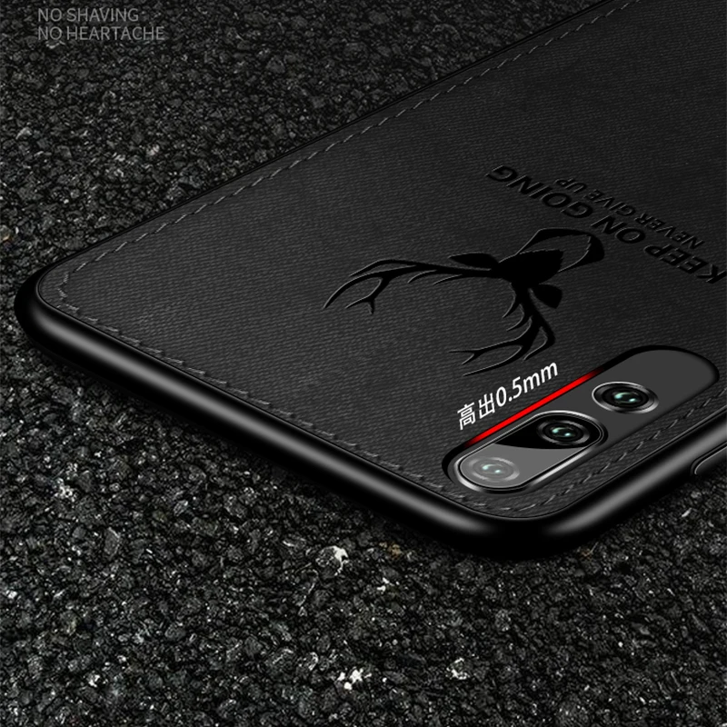 Матовый Силиконовый чехол с рисунком оленя для huawei P20 P30 Pro Lite P Smart Y9 Y7Pro Honor 8X 8C 8 9 lite 7A 7C чехол-накладка