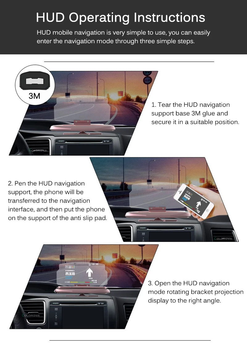 Автомобильная Подставка для телефона многофункциональное Складное Лобовое Стекло проектор Hud головной дисплей автомобиль gps зеркало навигационная поддержка кронштейн