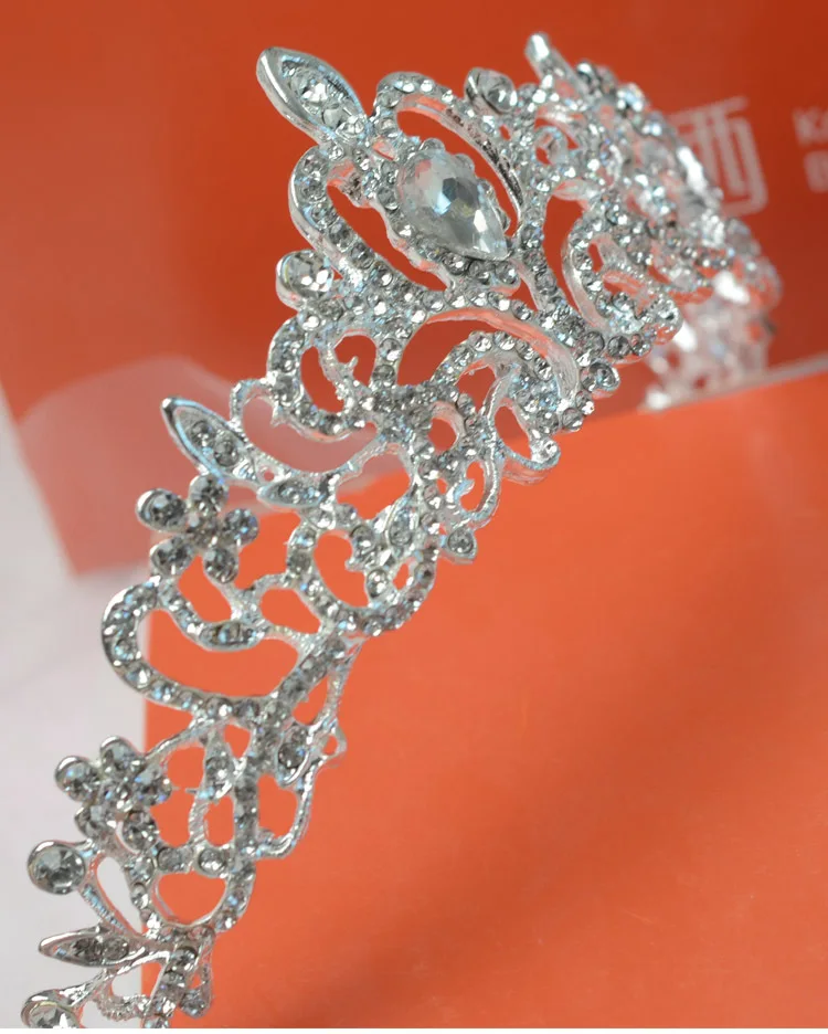 Красивая Ювелирная диадема ожерелье серьги
