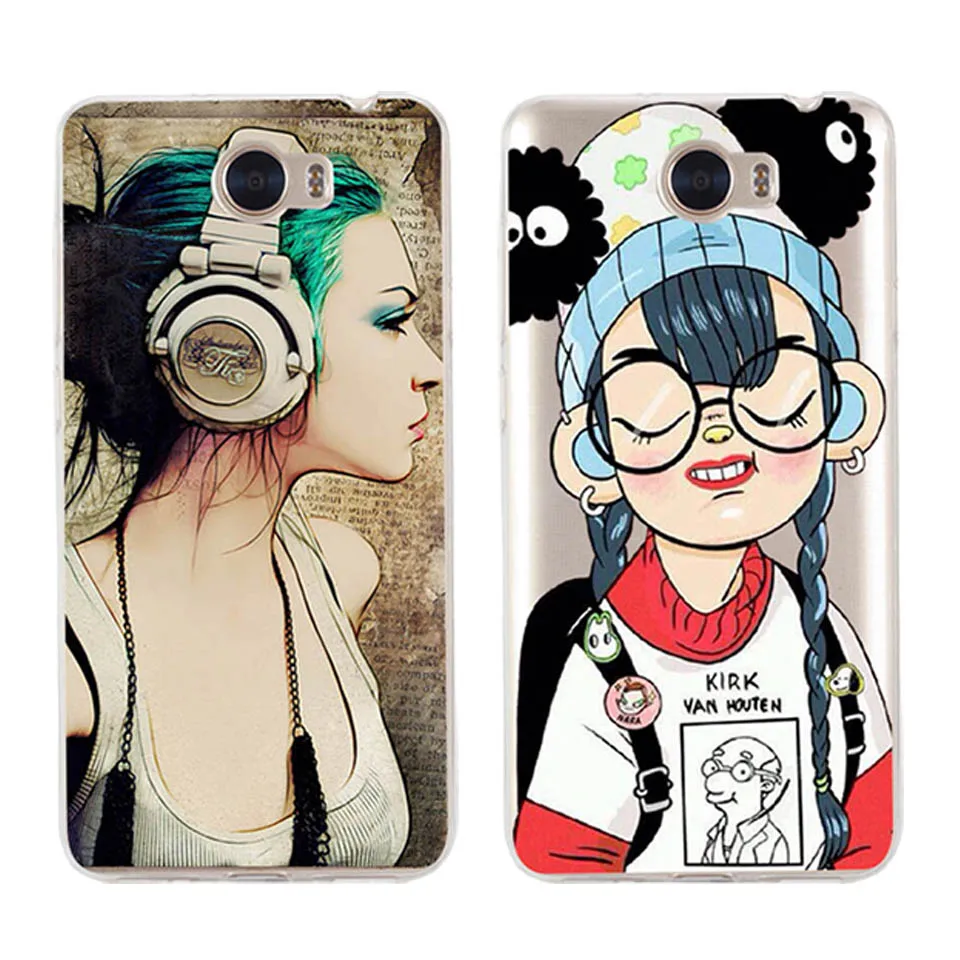 For Huawei Y5 2017 Y6 II Pro Y7 Nova 2 P10 Plus P8 P9 Honor 9 6A Mate 10 p10 Lite Fashion Personalise Phone Case |