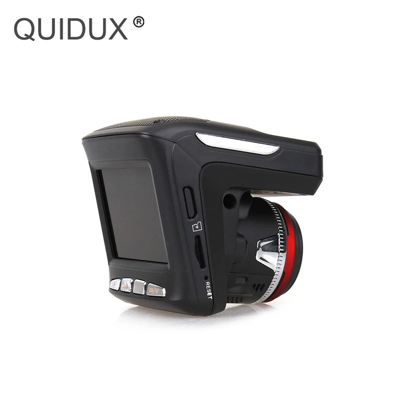 Автомобильный радар детектор QUIDUX DVR GPS трекер 3 в 1 2 4 &quotэкран HD 720P регистратор