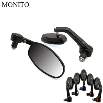 

22mm Motorcycle Rear View Handle Bar End Mirrors Rearview Side Mirrors For YAMAHA mt07 mt09 fz07 fz09 mt/fz 07 09 mt10 xsr 700