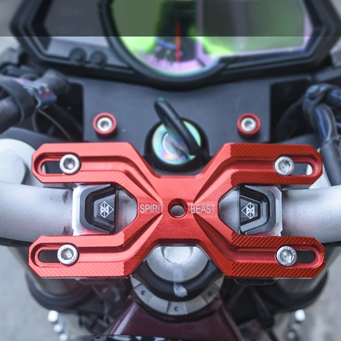 Крепление на велосипедный руль мотоцикла блок аксессуар для Бенелли 300 модифицированный Tnt150 держатель приспособление мотоцикл Стайлинг дух зверя