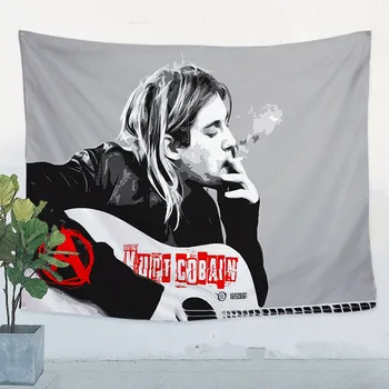 

Retro Band LOGO Flag Banner Hip hop\Jazz\Reggae\Rock\Heavy metal Music Poster Tapestry Wall Sticker Bar KTV Studio Decor Cloth