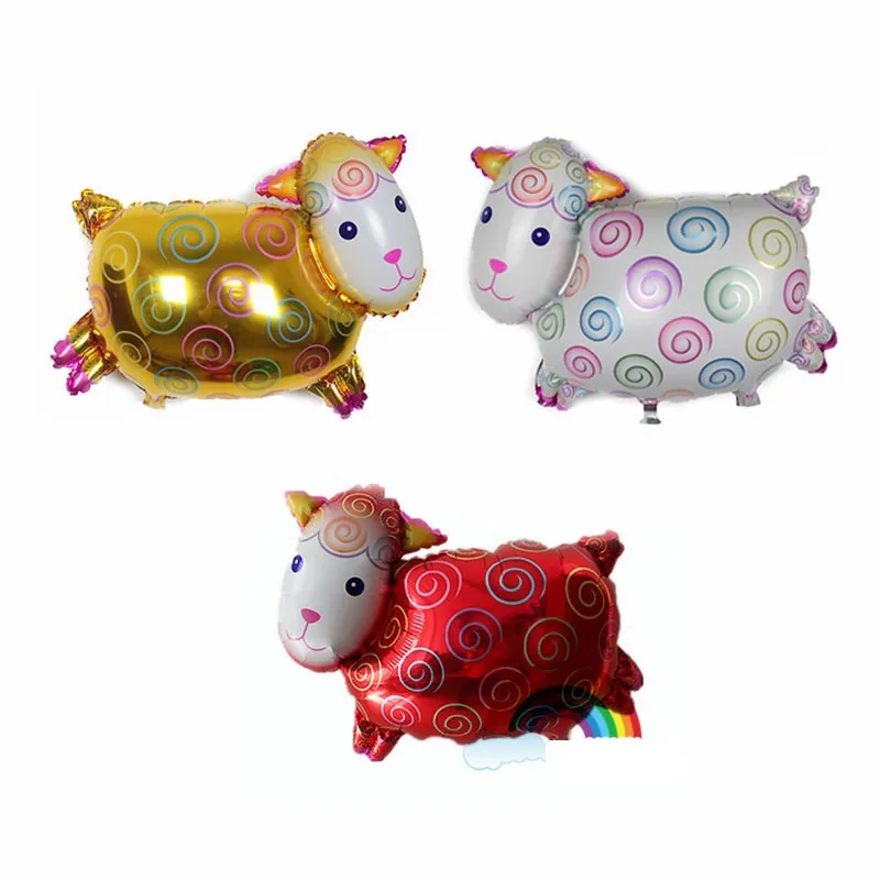New 1pcs animal pet sheep foil balloons cartoon party decoration party