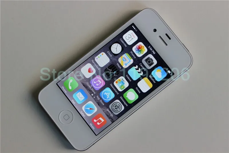 Apple iPhone 4S Apple A5 Dual Core 3,5 Inch 8/16/32/64 ГБ Встроенная память GSM 8MP Камера WI-FI gps IOS Apple 4S разблокированый мобильный телефон