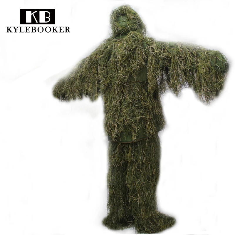 Buy New Forest Design Camouflage Ghillie Suit grass type hunting clothing,yowie