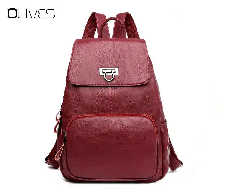 

Women Backpack Preppy Style Fashion Bags Famous Brand School Bag For Teenage Girls Travel bags New Arrival 2018 bolsa mochila