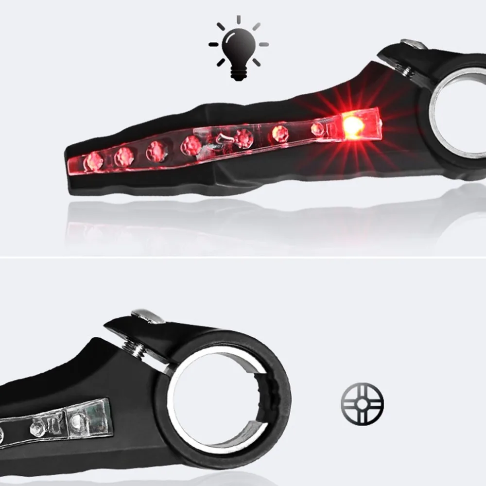 Flash Deal OUTAD MTB Bicycle Handlebar LED Turn Lights Flash Light Cycling Mountain Bike Handle Bar End Night Safety Warning Lamp 6 Flash Deal OUTAD MTB Bicycle Handlebar LED Turn Lights Flash Light Cycling Mountain Bike Handle Bar End Night Safety Warning Lamp 6