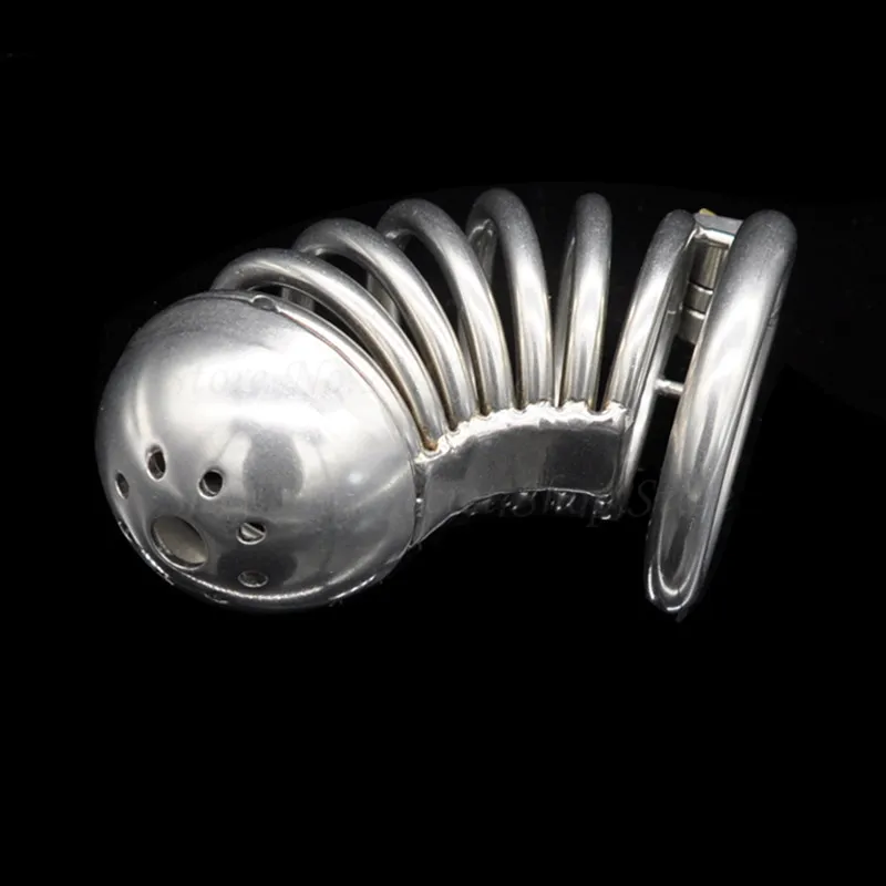 304 Stainless Steel Male Chastity Device,Cock Cage,Virginity Lock,Penis Lock,Cock Ring,Chastity Belt,Adult Game Bondage For Men