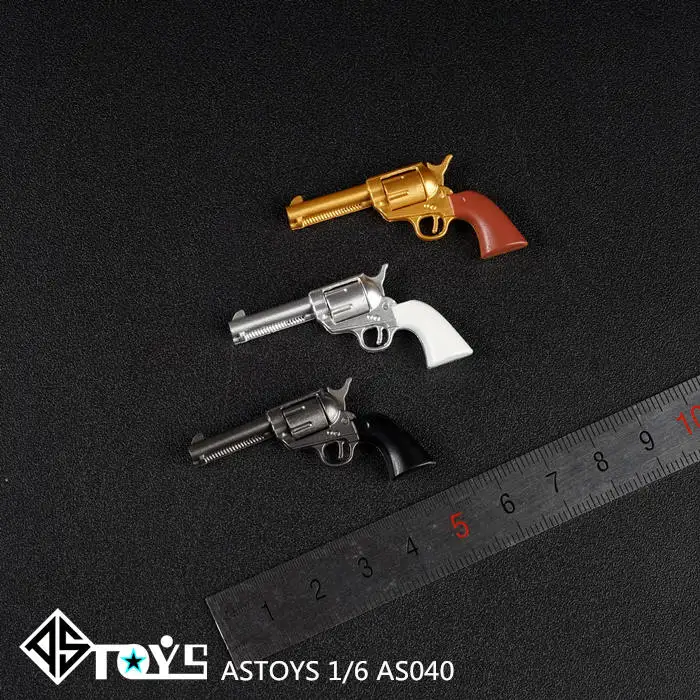 AS040 1/6 Revolver Pistol P18520 Gun Weapon Model Gun Toy For 12 inches Action Figure doll toy gift AS040 1/6 Revolver Pistol P18520 Gun Weapon Model Gun Toy For 12 inches Action Figure doll toy gift