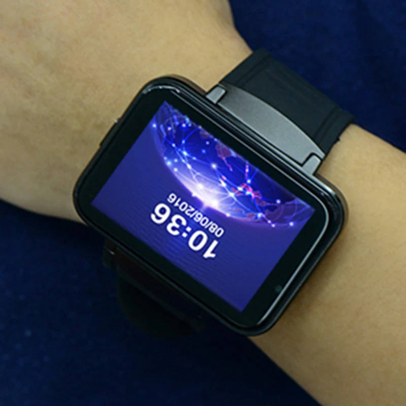 Pewant New Bluetooth Smart Watch DM98 With Camera WCDMA GPS Android 5.1 OS 3G MTK6572 Dual Core 1.2GHz 4GB ROM Sport Smartwatch