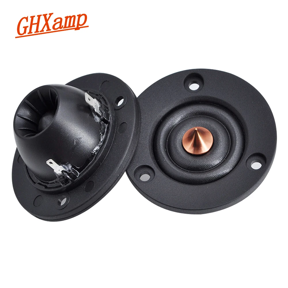 

GHXAMP 2 Inch 4ohm 40W Dome Tweeter Speaker Unit Silk Diaphragm Neodymium Treble Car Loudspeaker Home Theater DIY 20W 2PCS