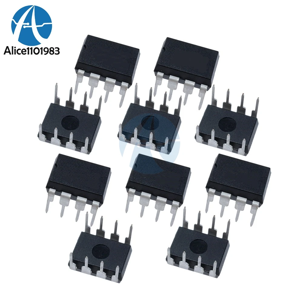 50 шт. TDA2822M DIP8 TDA2822 DIP IC чип AMP AUX усилитель новый оригинальный 8 8DIP|Интегральные